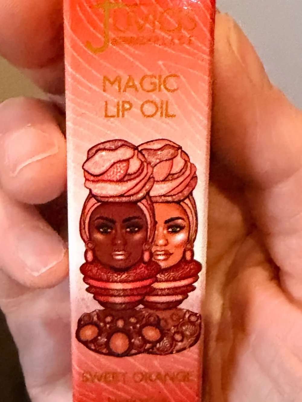 NWT Juvia's Place Magic Lip Oil in Sweet Orange (Coral/Pink)